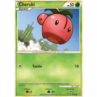 Cherubi 47/95 HS Unleashed Common Pokemon Card NEAR MINT TCG