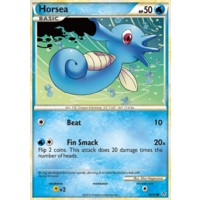 Horsea 49/95 HS Unleashed Common Pokemon Card NEAR MINT TCG