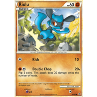 Riolu 60/95 HS Unleashed Common Pokemon Card NEAR MINT TCG