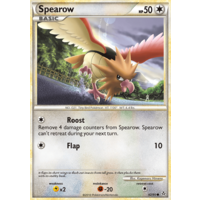 Spearow 62/95 HS Unleashed Common Pokemon Card NEAR MINT TCG