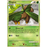 Tropius 66/95 HS Unleashed Common Pokemon Card NEAR MINT TCG