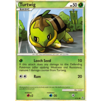 Turtwig 67/95 HS Unleashed Common Pokemon Card NEAR MINT TCG
