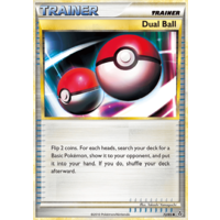 Dual Ball 72/95 HS Unleashed Uncommon Trainer Pokemon Card NEAR MINT TCG