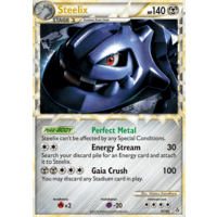 Steelix (Prime) 87/95 HS Unleashed Holo Ultra Rare Pokemon Card NEAR MINT TCG
