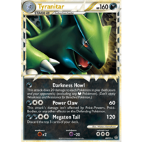 Tyranitar (Prime) 88/95 HS Unleashed Holo Ultra Rare Pokemon Card NEAR MINT TCG
