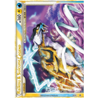Raikou & Suicune Legend (Top) 92/95 HS Unleashed Holo Ultra Rare Pokemon Card NEAR MINT TCG