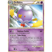 Drifblim 12/90 HS Undaunted Rare Pokemon Card NEAR MINT TCG