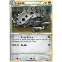 Lairon 29/90 HS Undaunted Uncommon Pokemon Card NEAR MINT TCG
