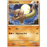 Hitmonlee 52/90 HS Undaunted Common Pokemon Card NEAR MINT TCG