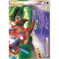 Rayquaza & Deoxys Legend (Bottom) 90/90 HS Undaunted Holo Ultra Rare Pokemon Card NEAR MINT TCG