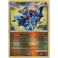 Gliscor 4/90 HS Undaunted Reverse Holo Rare Pokemon Card NEAR MINT TCG