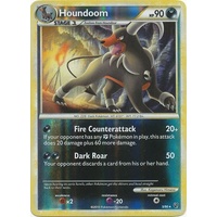 Houndoom 5/90 HS Undaunted Reverse Holo Rare Pokemon Card NEAR MINT TCG