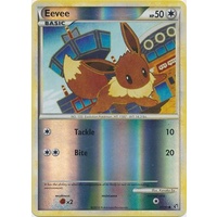 Eevee 47/90 HS Undaunted Reverse Holo Common Pokemon Card NEAR MINT TCG
