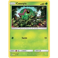 Caterpie 1/68 SM Hidden Fates Common Pokemon Card NEAR MINT TCG