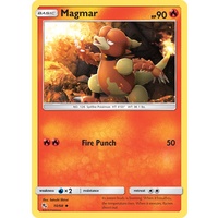 Magmar 10/68 SM Hidden Fates Uncommon Pokemon Card NEAR MINT TCG