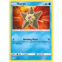Staryu 13/68 SM Hidden Fates Common Pokemon Card NEAR MINT TCG