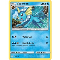 Vaporeon 18/68 SM Hidden Fates Holo Rare Pokemon Card NEAR MINT TCG