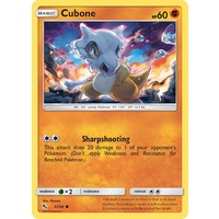 Cubone 37/68 SM Hidden Fates Common Pokemon Card NEAR MINT TCG