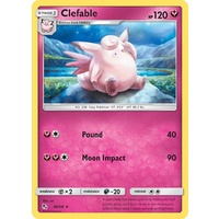 Clefable 40/68 SM Hidden Fates Rare Pokemon Card NEAR MINT TCG