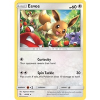 Eevee 48/68 SM Hidden Fates Holo Rare Pokemon Card NEAR MINT TCG