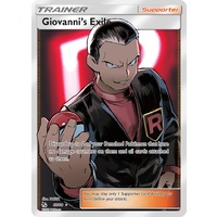 Giovanni's Exile 67/68 SM Hidden Fates Full Art Holo Ultra Rare Pokemon Card NEAR MINT TCG