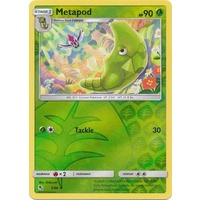 Metapod 2/68 SM Hidden Fates Reverse Holo Uncommon Pokemon Card NEAR MINT TCG