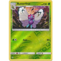 Butterfree 3/68 SM Hidden Fates Reverse Holo Rare Pokemon Card NEAR MINT TCG