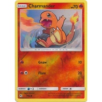 Charmander 7/68 SM Hidden Fates Reverse Holo Common Pokemon Card NEAR MINT TCG