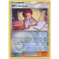 Bill's Analysis 51/68 SM Hidden Fates Reverse Holo Rare Trainer Pokemon Card NEAR MINT TCG