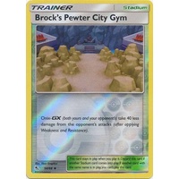 Brock's Pewter City Gym 54/68 SM Hidden Fates Reverse Holo Uncommon Trainer Pokemon Card NEAR MINT TCG