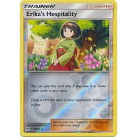 Erika's Hospitality 56/68 SM Hidden Fates Reverse Holo Rare Trainer Pokemon Card NEAR MINT TCG