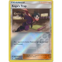 Koga's Trap 59/68 SM Hidden Fates Reverse Holo Uncommon Trainer Pokemon Card NEAR MINT TCG