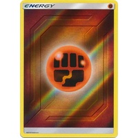 Fighting Energy SM Hidden Fates Reverse Holo Pokemon Card NEAR MINT TCG