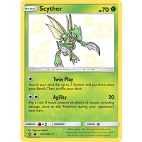 Scyther SV1/SV94 SM Hidden Fates Holo Shiny Rare Pokemon Card NEAR MINT TCG