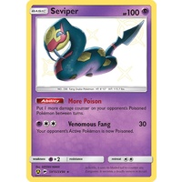 Seviper SV15/SV94 SM Hidden Fates Holo Shiny Rare Pokemon Card NEAR MINT TCG
