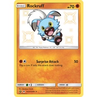 Rockruff SV23/SV94 SM Hidden Fates Holo Shiny Rare Pokemon Card NEAR MINT TCG