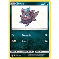 Zorua SV25/SV94 SM Hidden Fates Holo Shiny Rare Pokemon Card NEAR MINT TCG