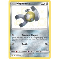 Magnemite SV27/SV94 SM Hidden Fates Holo Shiny Rare Pokemon Card NEAR MINT TCG