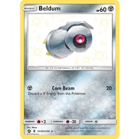 Beldum SV30/SV94 SM Hidden Fates Holo Shiny Rare Pokemon Card NEAR MINT TCG