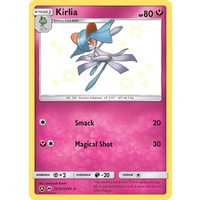 Kirlia SV35/SV94 SM Hidden Fates Holo Shiny Rare Pokemon Card NEAR MINT TCG