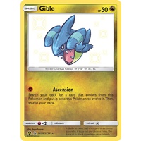 Gible SV38/SV94 SM Hidden Fates Holo Shiny Rare Pokemon Card NEAR MINT TCG