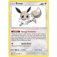 Eevee SV41/SV94 SM Hidden Fates Holo Shiny Rare Pokemon Card NEAR MINT TCG