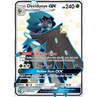 Decidueye GX SV47/SV94 SM Hidden Fates Holo Full Art Shiny Ultra Rare Pokemon Card NEAR MINT TCG