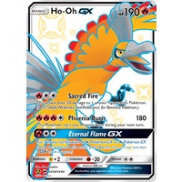 Ho-Oh GX SV50/SV94 SM Hidden Fates Holo Full Art Shiny Ultra Rare Pokemon Card NEAR MINT TCG