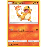 Charmander SV6/SV94 SM Hidden Fates Holo Shiny Rare Pokemon Card NEAR MINT TCG