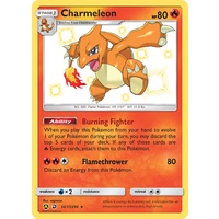 Charmeleon SV7/SV94 SM Hidden Fates Holo Shiny Rare Pokemon Card NEAR MINT TCG