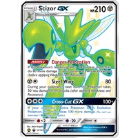 Scizor GX SV72/SV94 SM Hidden Fates Holo Full Art Shiny Ultra Rare Pokemon Card NEAR MINT TCG
