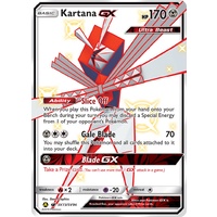 Kartana GX SV73/SV94 SM Hidden Fates Holo Full Art Shiny Ultra Rare Pokemon Card NEAR MINT TCG