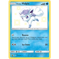Alolan Vulpix SV8/SV94 SM Hidden Fates Holo Shiny Rare Pokemon Card NEAR MINT TCG