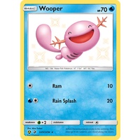 Wooper SV9/SV94 SM Hidden Fates Holo Shiny Rare Pokemon Card NEAR MINT TCG